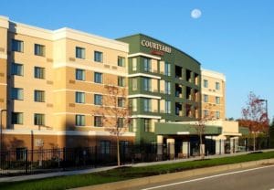 Settlers Ridge Courtyard hotel in Pittsburgh