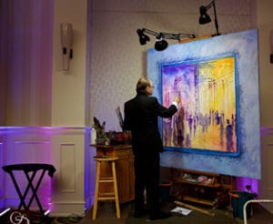 Raleigh artist Dan Nelson capturing Concord's 30th anniversary in a painting