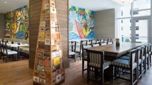 Cana restaurant seating