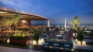 AC Hotel Washington DC Capitol Hill Rooftop View