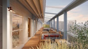 The Waymark Chattanooga exterior rendering