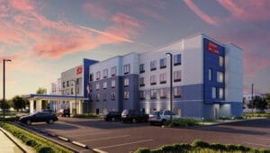 Hampton Inn Farmingdale Exterior rendering