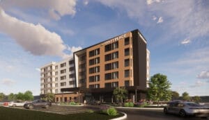 Hyatt Place Bozeman exterior rendering