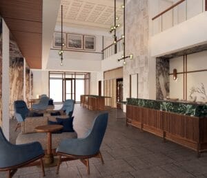 Chattanooga living space rendering